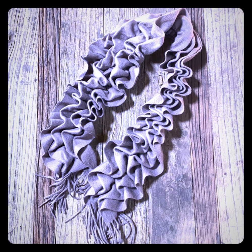 Anthropologie Taupe Scarf